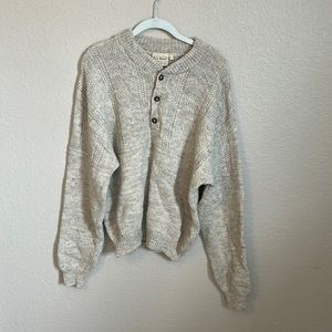 L.L. Bean pure wool sweater